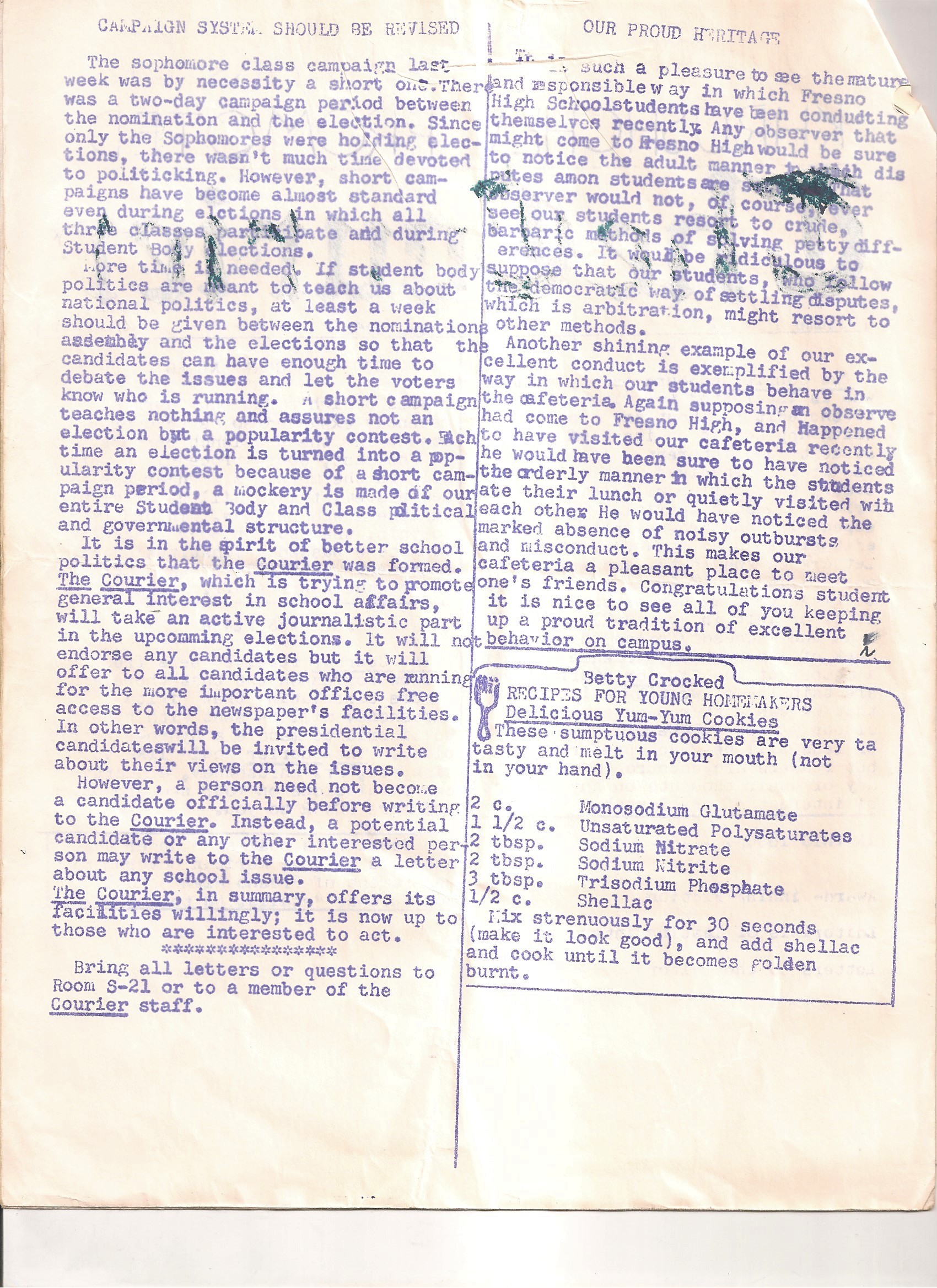 Volume I: No. 2 - Page 2